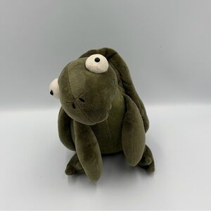 Jellycat Tommy Turtle 12” Retired Tortoise Plush Corduroy Belly Stuffed Animal